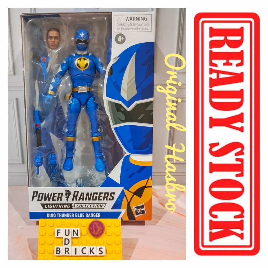 Hasbro Power Rangers Lightning Collection Dino Thunder Blue Ranger