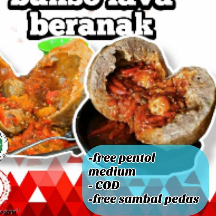 

「BIG SALE」 BAKSO LAVA BERANAK - SUPER PEDAS - FREE PENTOL MEDIUM Terbaru 3.3/GROSIR/(Terbaik)/DISKON BRANDS FESTIVAL/Terbaik