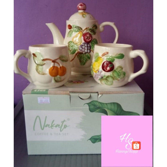 Coffee Set  N3/Cangkir Minumset/gelas set/tea set nakato timbul