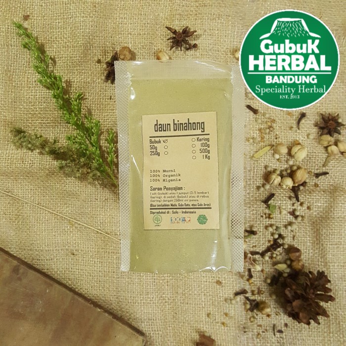 

BINAHONG BUBUK 100 GRAM - Anredera Cordifolia - MURNI TANPA GULA - BUBUK HALUS