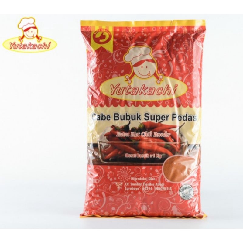 

Cabe bubuk super pedas yutakachi 1kg