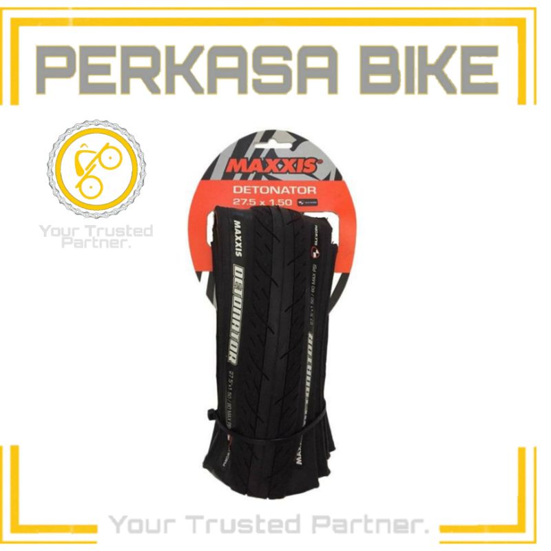 BAN LUAR SEPEDA TIRE MTB KEVLAR MAXXIS DETONATOR 2.75 × 1.50  275 150 PERKASABIKE