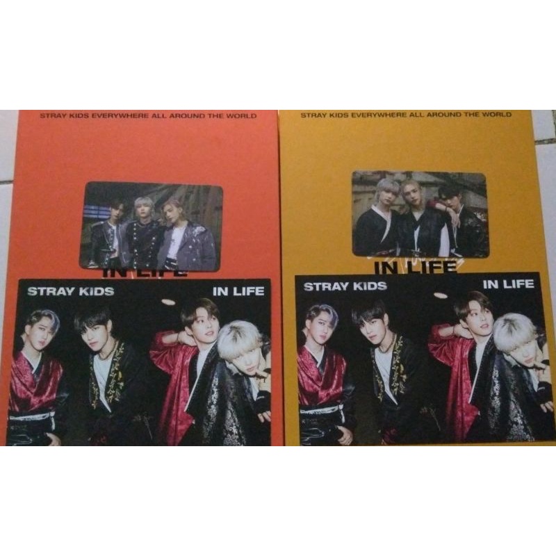 STRAY KIDS IN LIFE STANDARD VERSION ALBUM ONLY + UNIT PC IN LIFE