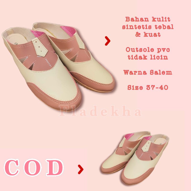 SELOP CEWEK TERKINI/ SANDAL SELOP TRENDY REMAJA/ SANDAL SLIP ON WANITA