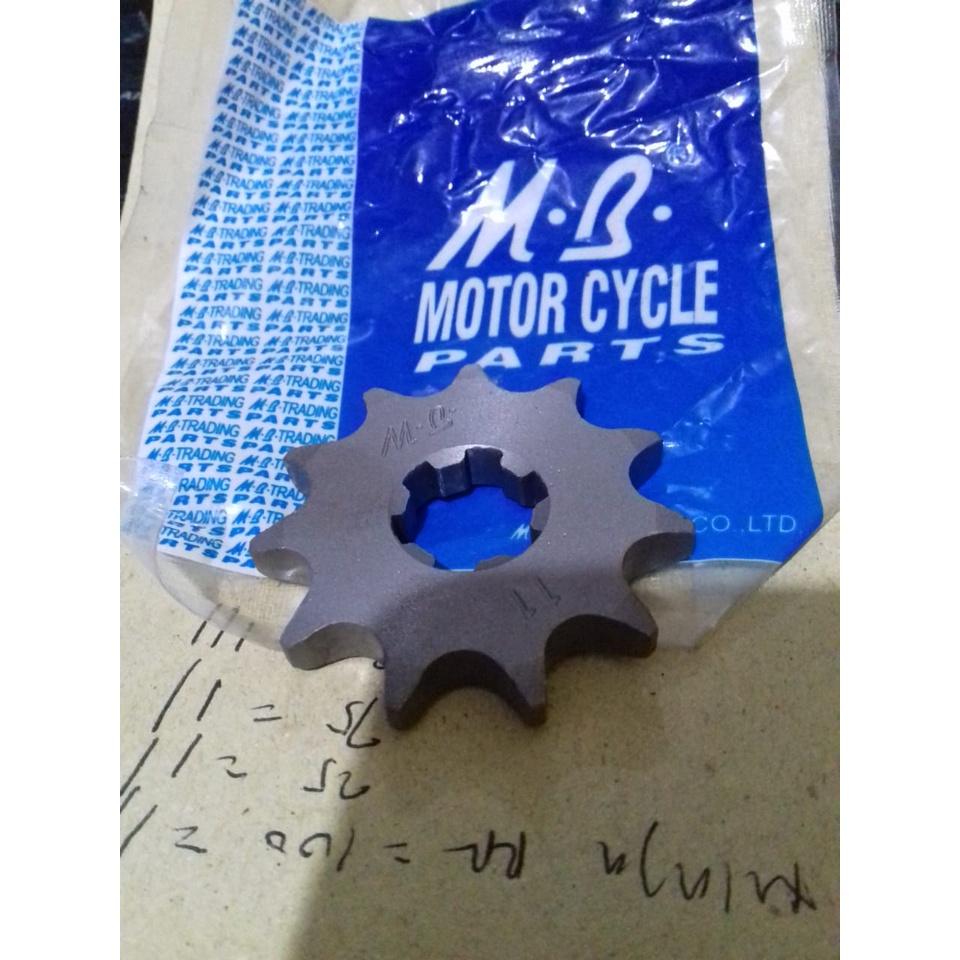 GEAR GIR GIGI DEPAN 8T HONDA PRIMA LEGENDA ASTREA C70 C700 GRAND SUPRA FIT SUPRA SMASH 428X8T MB