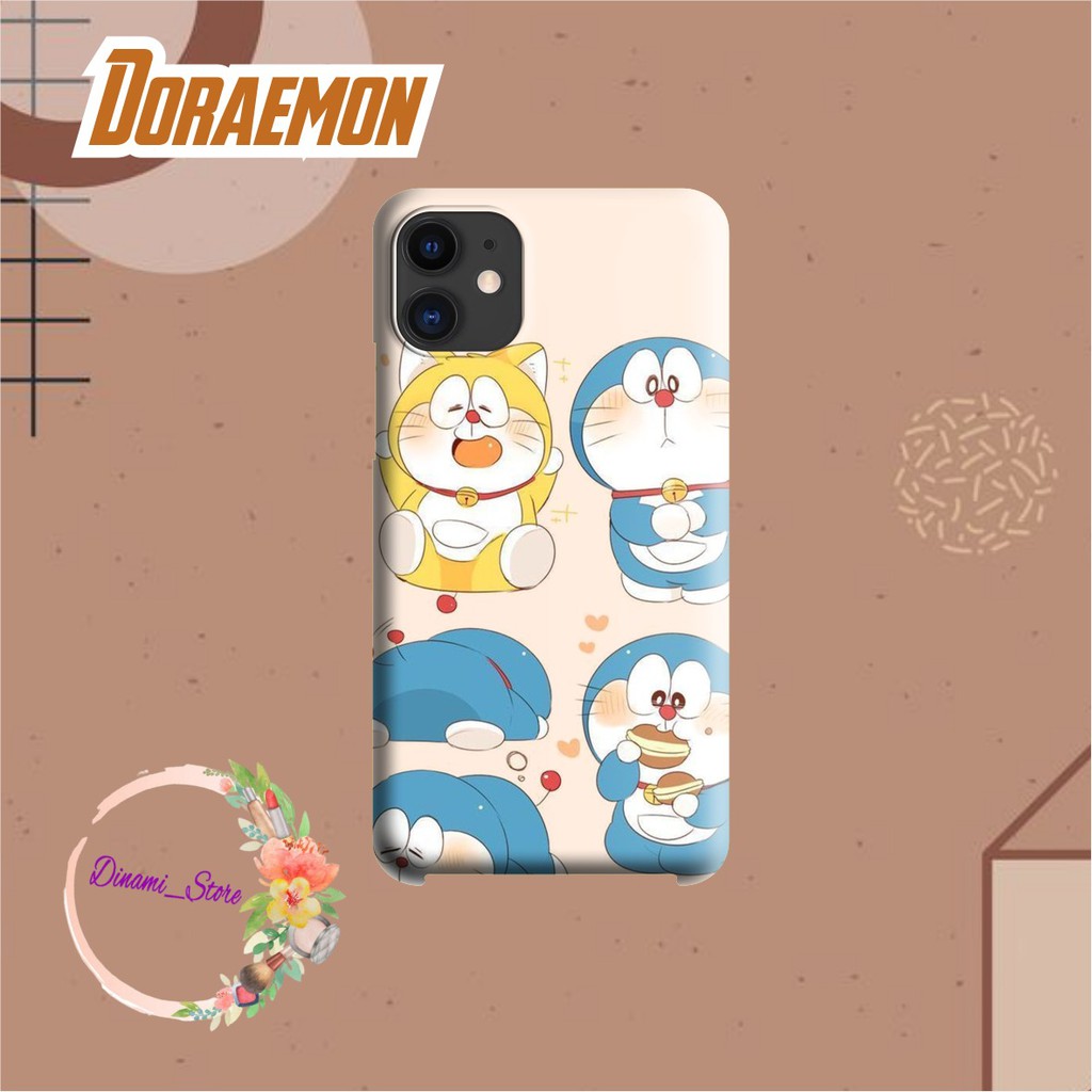 Hardcase DORAEMON Oppo A3s A1k A5 A9 2020 A7 F9 A5s A31 A52 A92 A37 A53 A83 F1s F11 Pro Reno DST1703