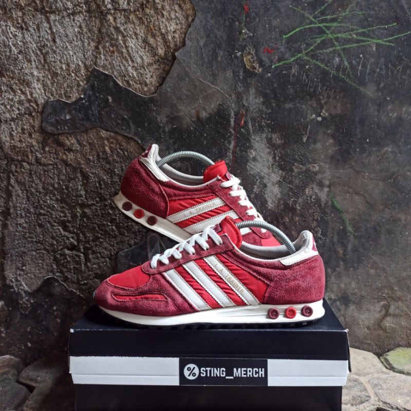 adidas la trainer red 42 2/3