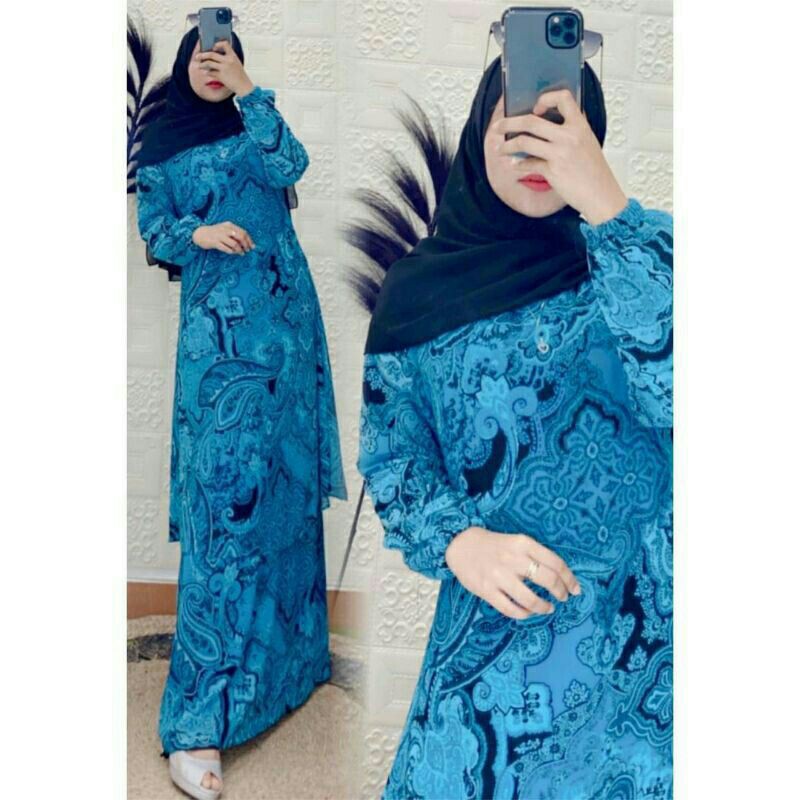 Gamis Malaysia Motif