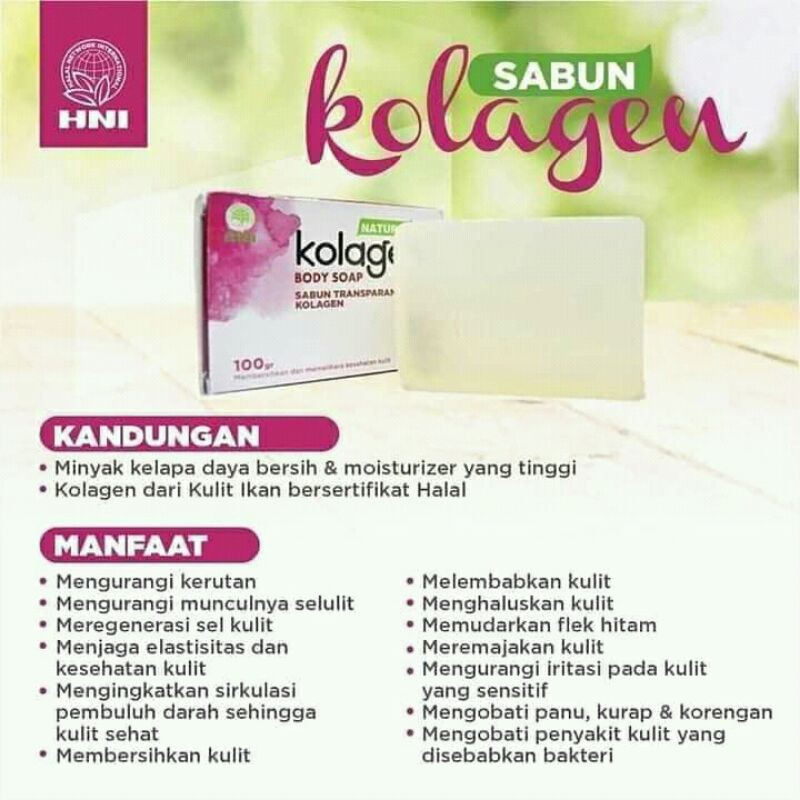 Sabun Kolagen HNI