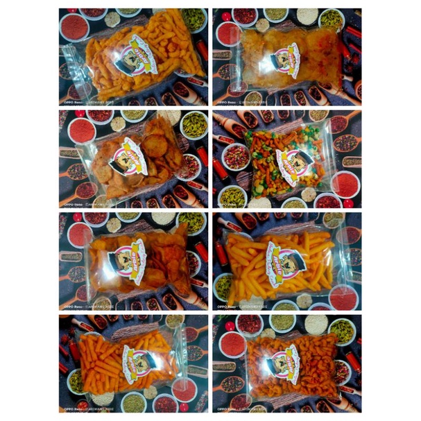 Cemilan Pedas Asin Gurih