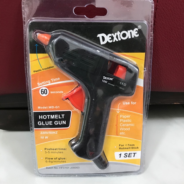 Alat Lem Tembak/Glue Gun DEXTONE 10watt Kecil