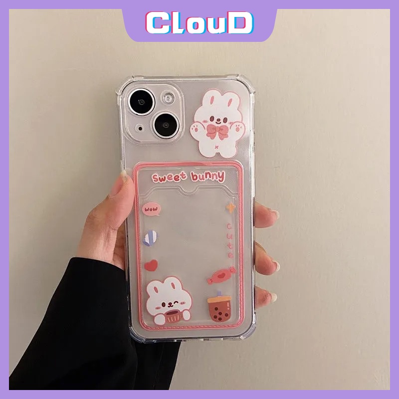 Casing Handphone Oppo A96 A16 A7 Reno 7 A12 A15s A15 A76 A35 A3s A5s A54 A74 A36 A11K A95 Motif Kelinci