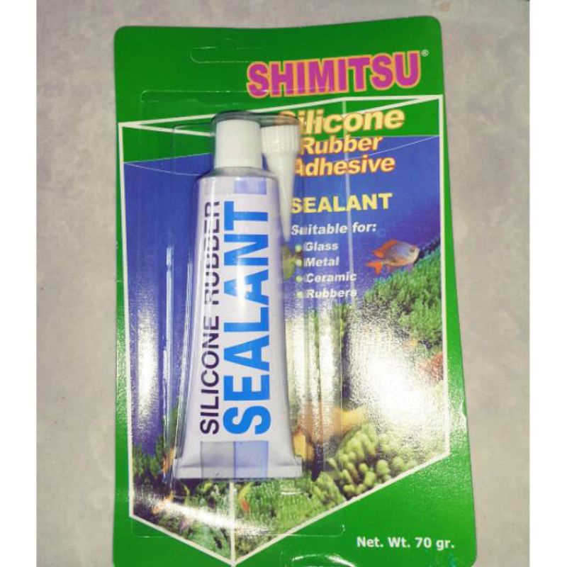 lem kaca silikon aquarium
