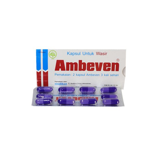 AMBEVEN-OBAT WASIR ISI 10 KAPSUL