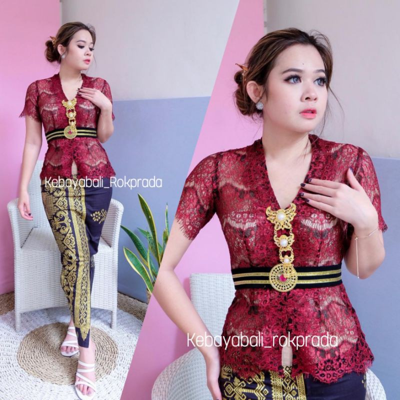 set kebaya kartini FREE DALEMAN kebayakutubaru