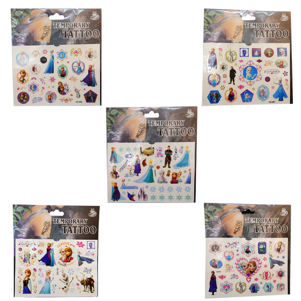 Stiker Tato Temporer Frozen - Tato Anak