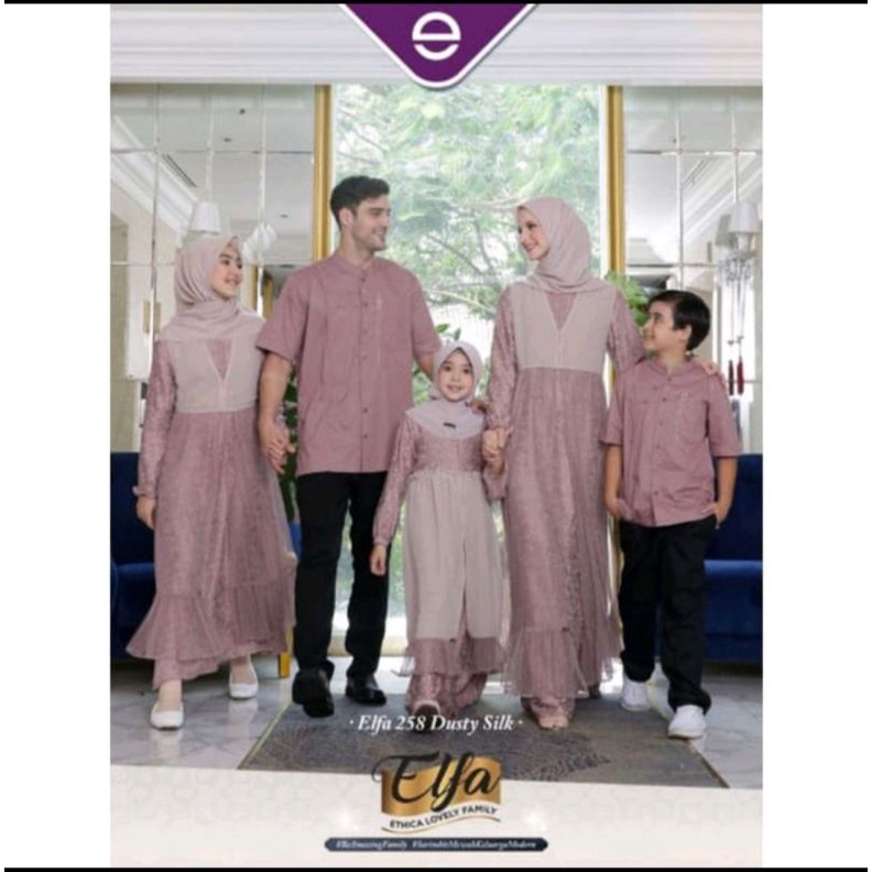 SARIMBIT ETHICA TERBARU ELFA 258 DUSTY SILK