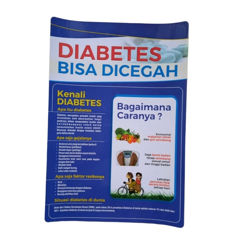 

Poster Diabetes Bisa Dicegah kode 05