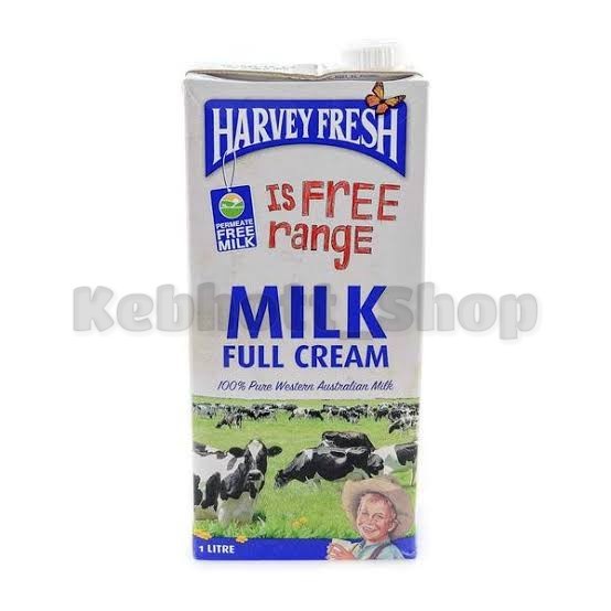 

Harvey Fresh is Free Range Full Cream Milk Australian Milk Susu