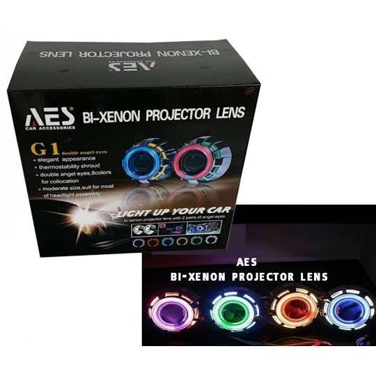 PROJIE AES / projector HID AES murah cuci gudang set mobil .