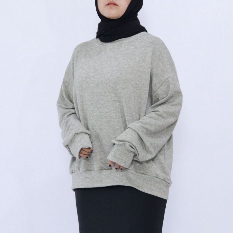 JAKET SWEATER WANITA POLOS sweater