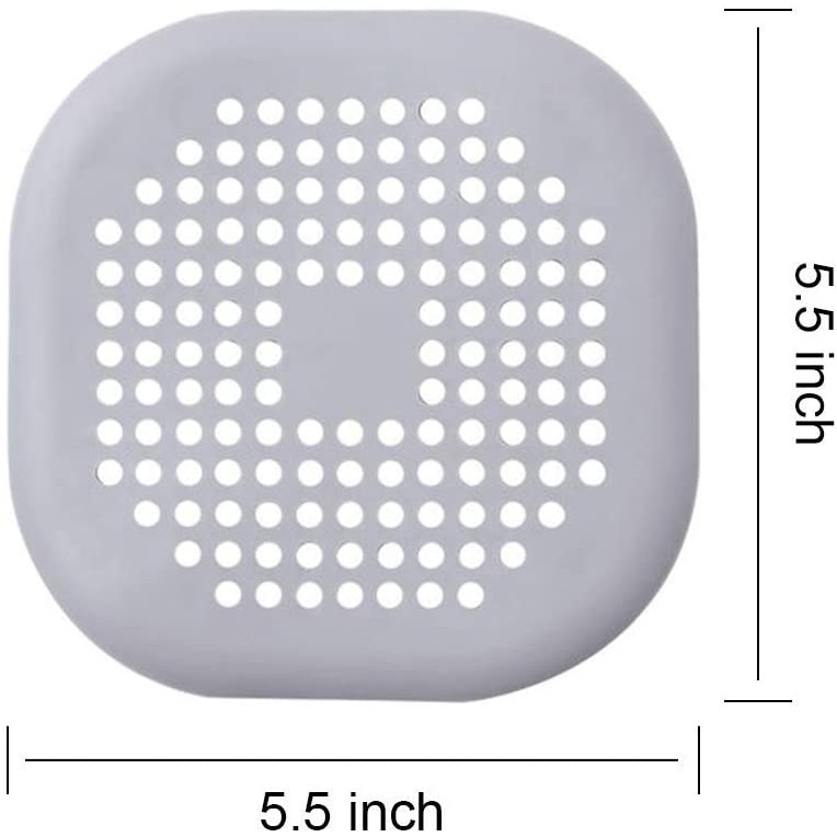 Saringan Penutup Keranjang Wastafel Pengganti Bahan Silikon Warna Putih Untuk Dapur / Kamar Mandi