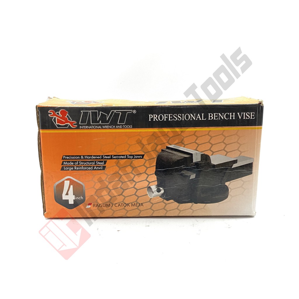 IWT Catok Paron 4 Inch Heavy Duty - Ragum Duduk Bench Vise