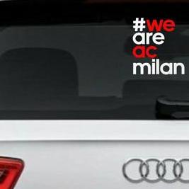 

nfi Sticker/stiker We Are Ac Milan x33♘