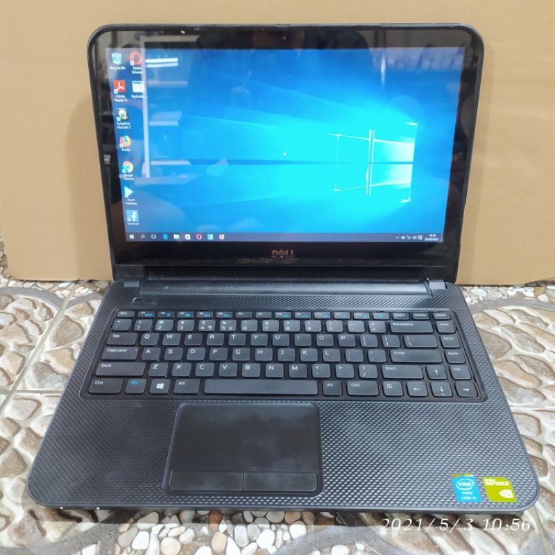 laptop dell i5 gen4 ram8gb vga NVIDIA