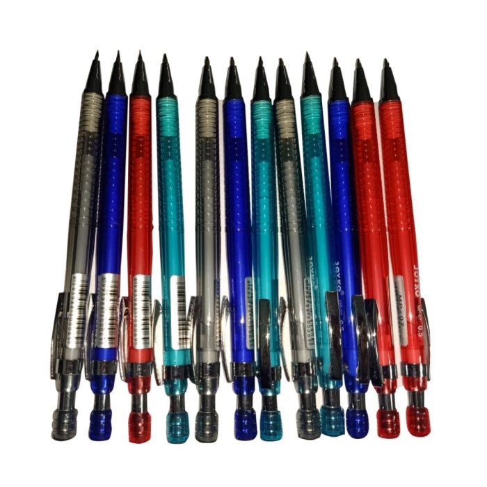 

Berkualitas Pensil Mekanik Joyko Mp-07 0,5 Mm (Pack 12 Pcs) Hot Sale