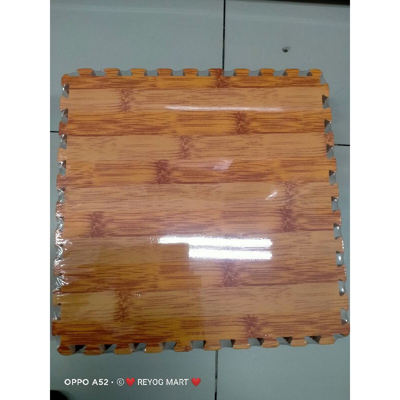 ALAS LANTAI / KARPET / MATRAS PUZLE MOTIF BAMBU