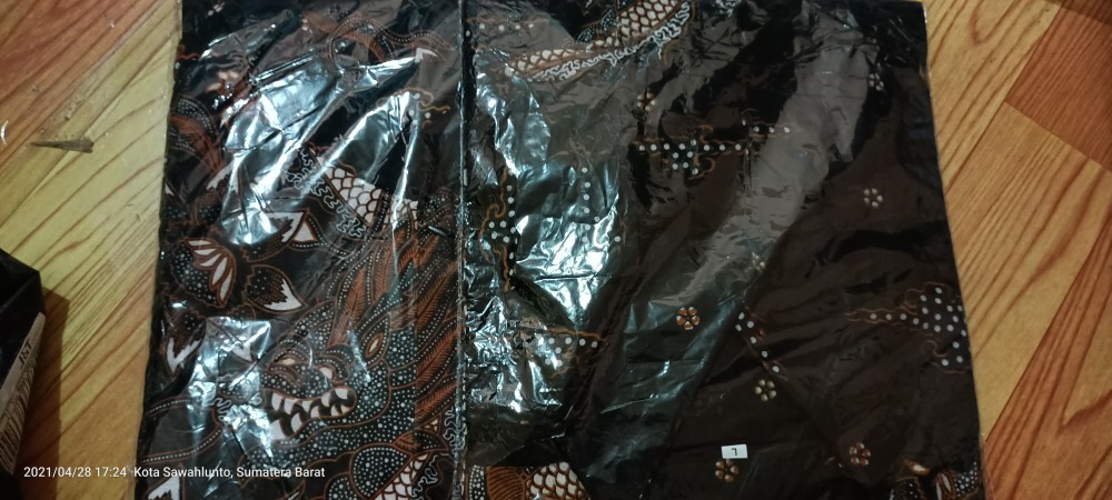 Baju Batik Couple Dress Gamis Muslim Pasangan Keluarga 2021