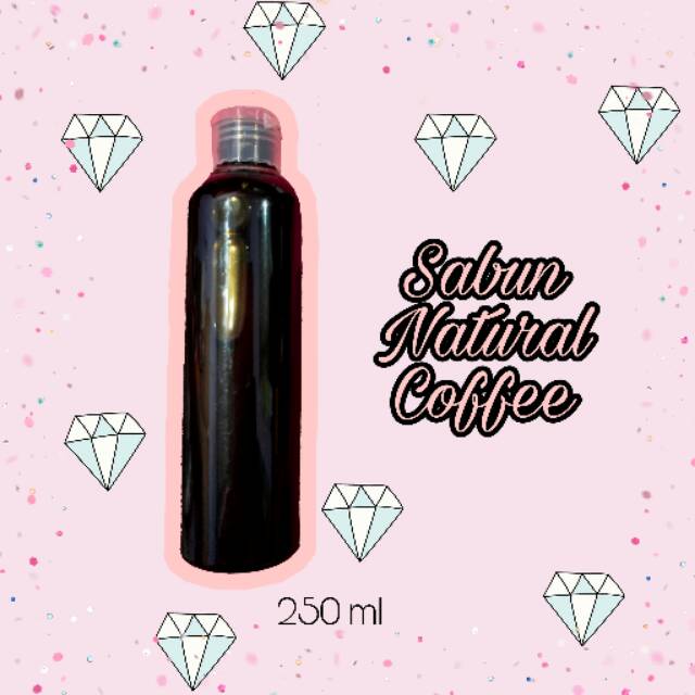 Castile Soap Liquid 250ml - Coffee/Sabun Cair Castile - Kopi Organik