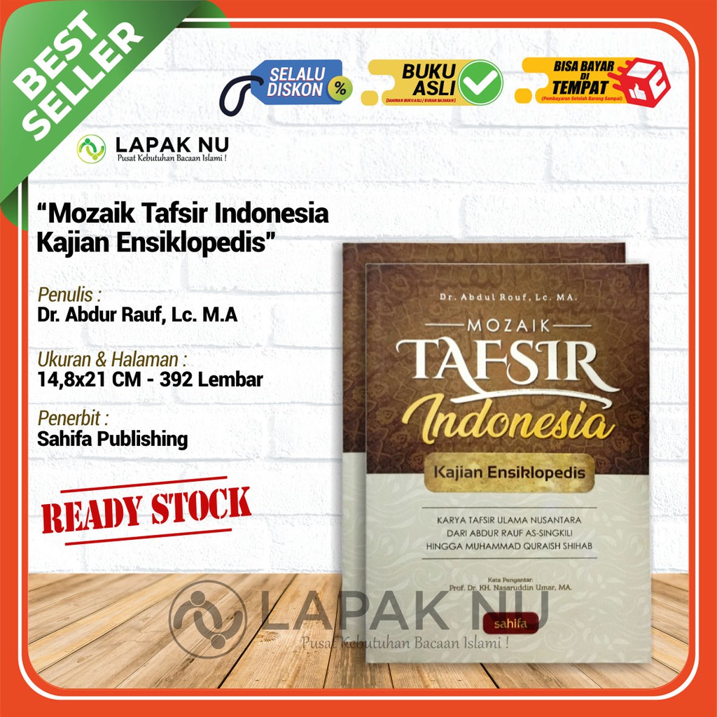 Jual Buku Mozaik Tafsir Indonesia Kajian Ensiklopedia Shopee Indonesia