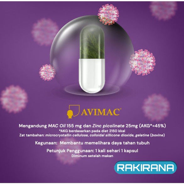 TUBUH-KEKEBALAN-SISTEM- AVIMAC MAC OIL 98 ALIVE SUPLEMEN DAYA TAHAN TUBUH DAN ANTIOKSIDAN -SISTEM-