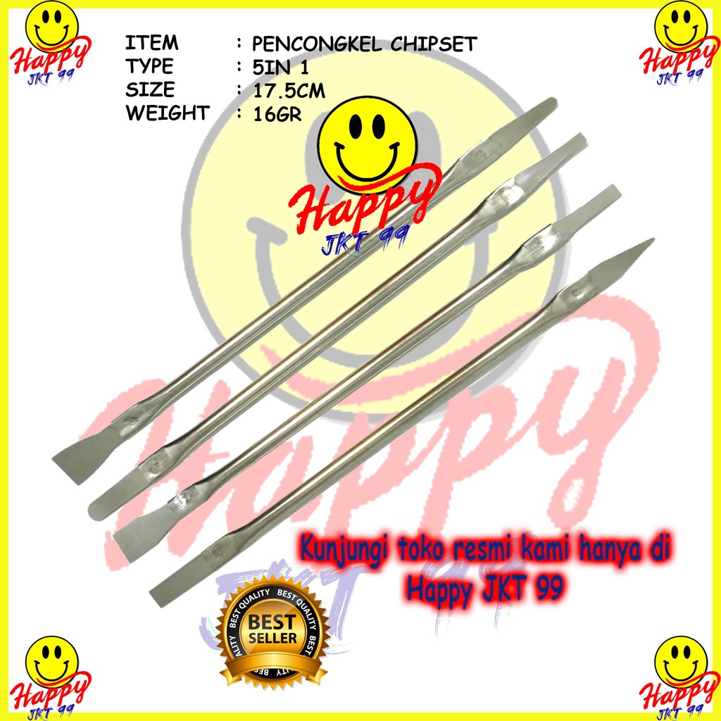 [ HAPPY JKT 99 ] PENGCONGKEL PENCONGKEL CHIPSET IC FLEXIBLE LENTUR 5IN1 5 IN 1