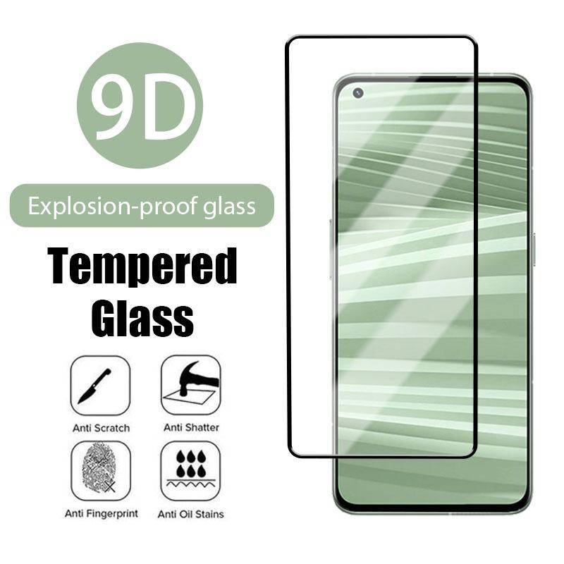 Pelindung Layar Tempered Glass 9D Untuk Realme C25 C21 C20 C15 C12 C11 8 8Pro 7 7i 7Pro C17 C11 C15 C12 C3 5 5i