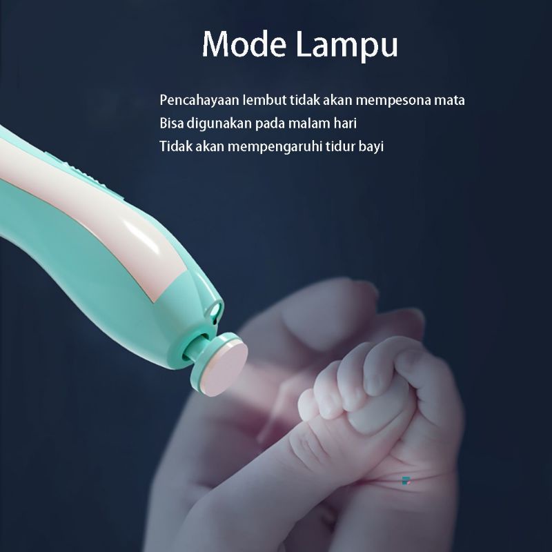 gunting kuku elektrik, baby nail trimmer elektrik