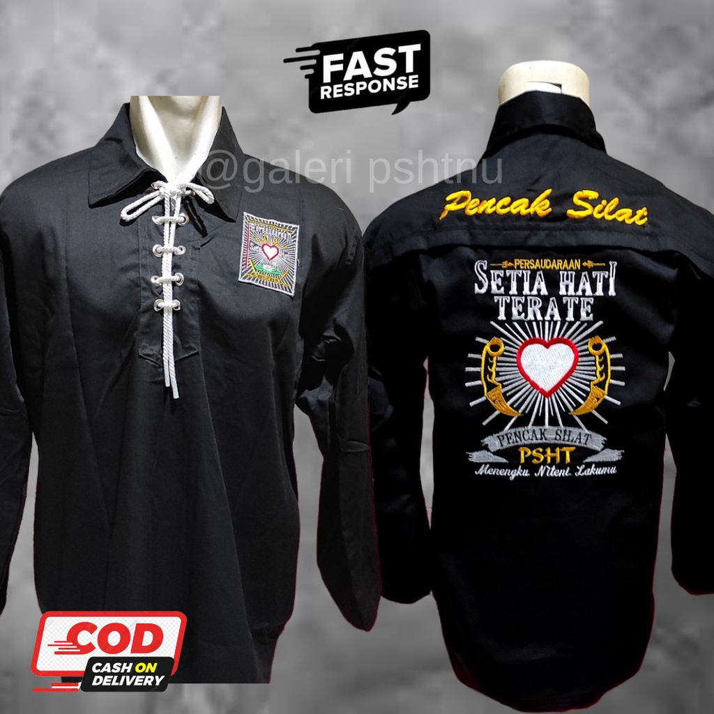 Sakral PSHT Bordir-Sakral Warga PSHT Bordir-Baju Sakral PSHT- Baju Sakral Warga PSHT-Baju silat