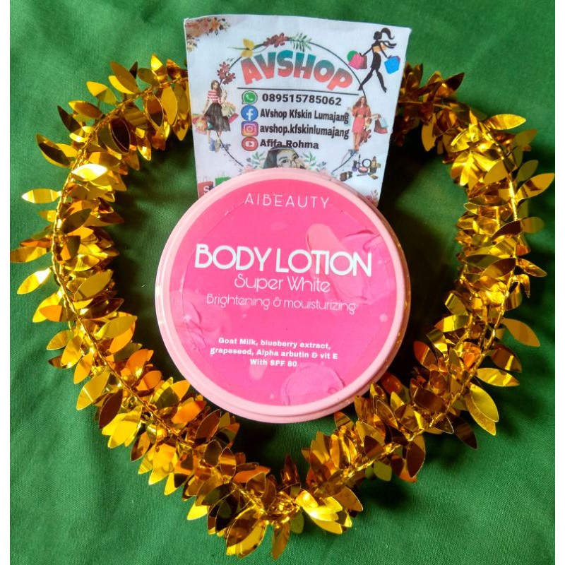 (LIMITED STOK) BODY LOTION AIBEAUTY