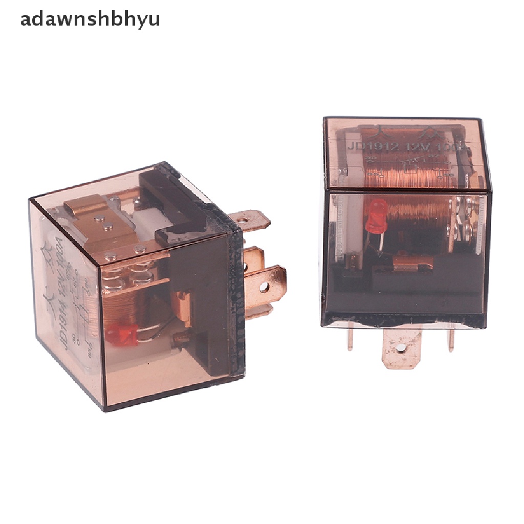 Relay Otomotif Tahan Air Adawnshbhyu12/24V 100A 4/5Pin SPDT relay Perangkat Kontrol Mobil