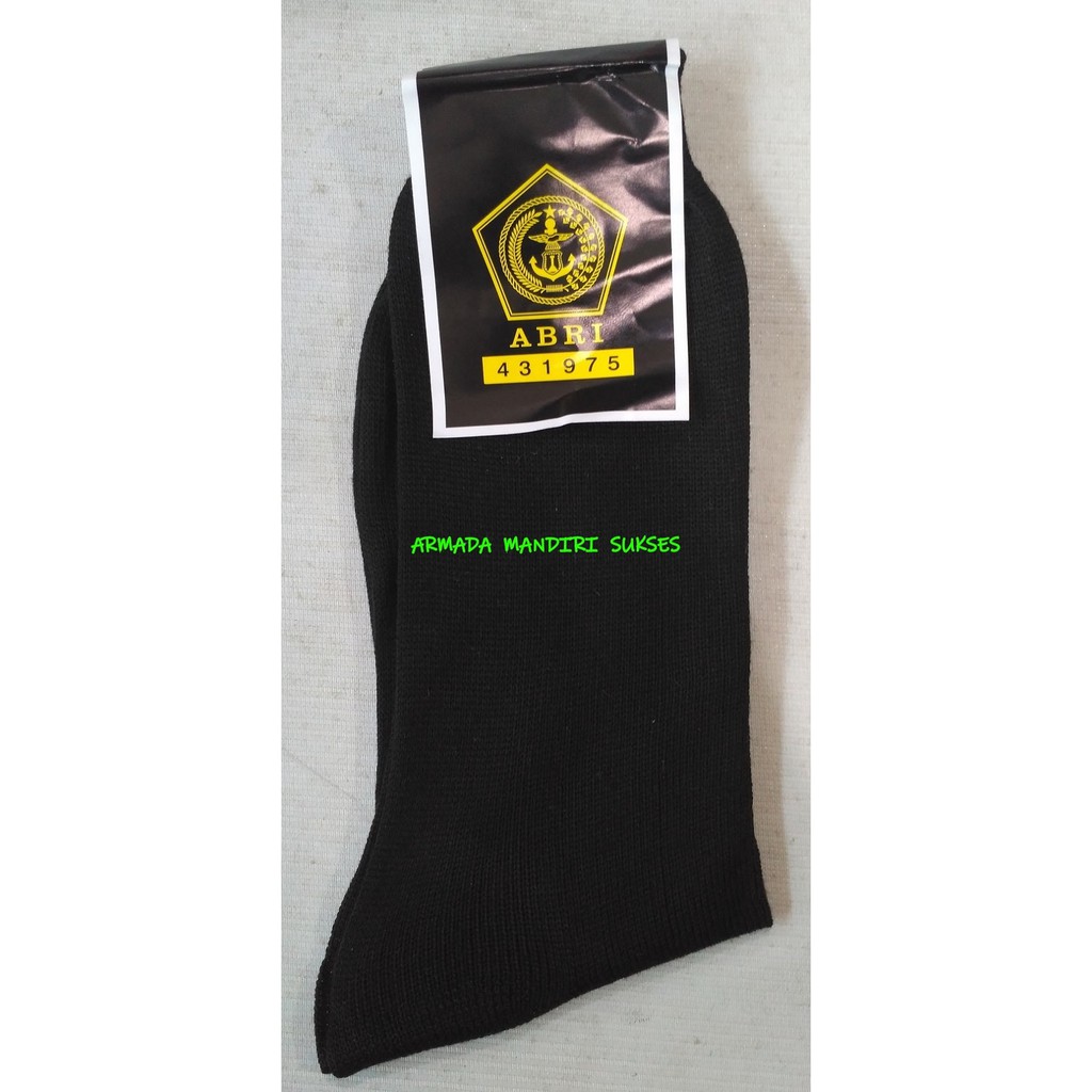 Kaos Kaki PDH Standar Hitam