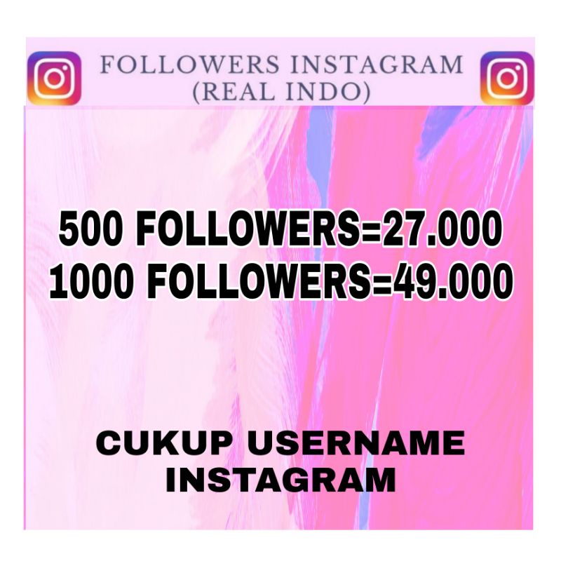 FOLLOWERS INSTAGRAM MURAH