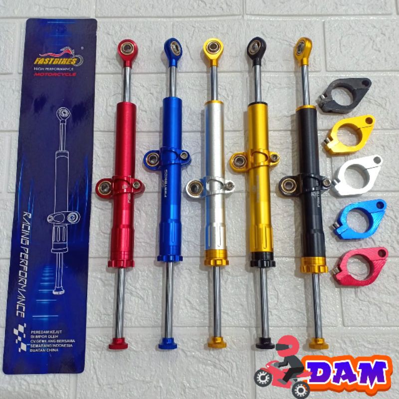 STABILIZER SAMPING COPY KTC CNC Satria Fu Vixion Ninja Sonic Rx King  F1zr Jupiter Mx DLL