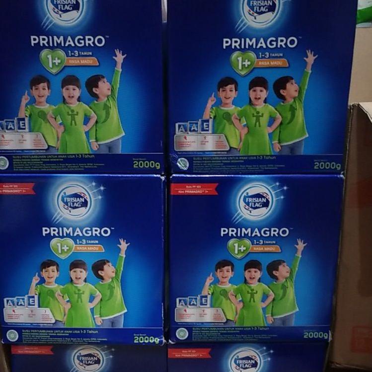 

[PROMO WLP97] FRISIAN FLAG PRIMAGO 123 dan 456 Rasa Vanilla Madu 2000 gram (2Kg) Seller