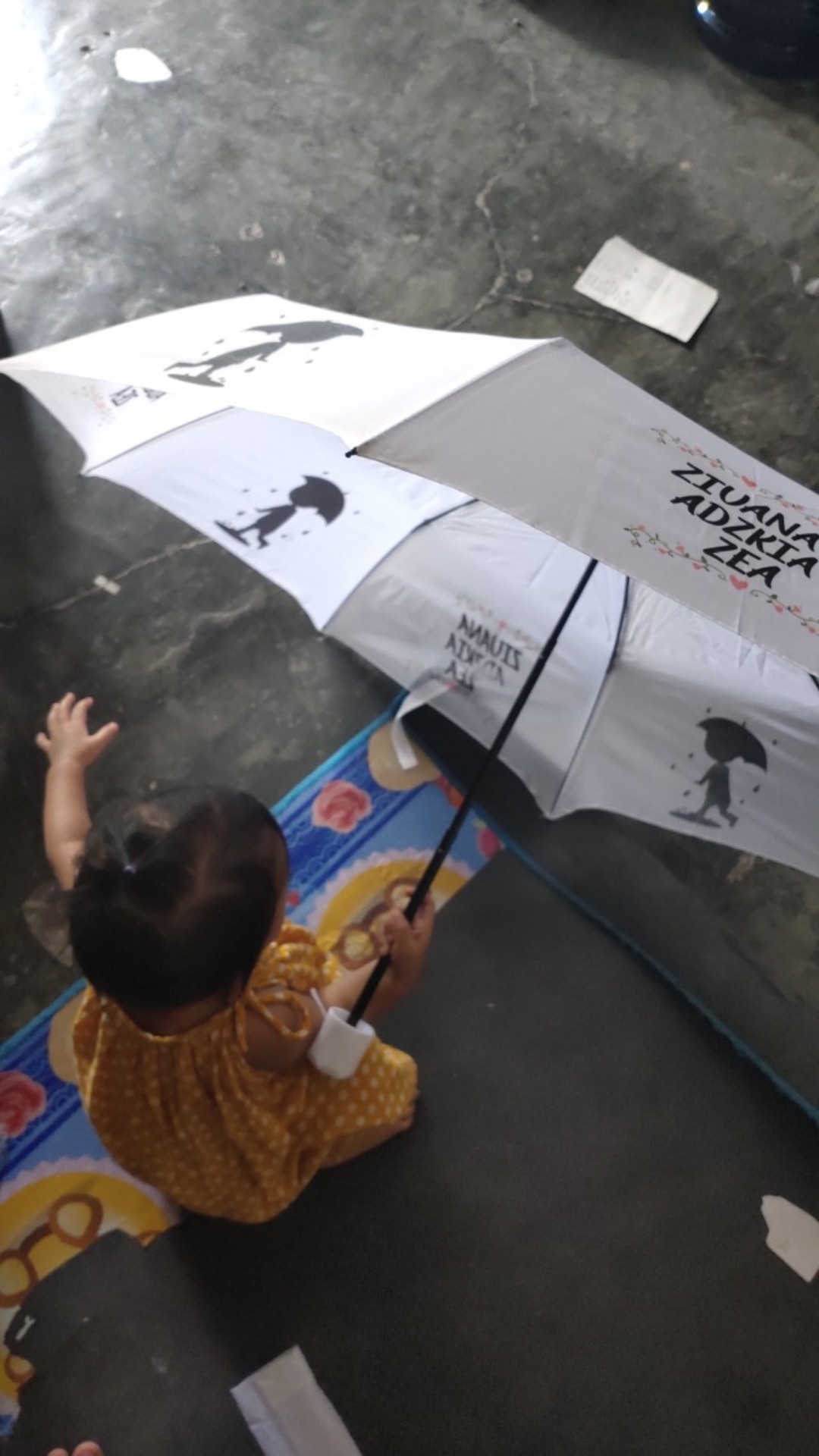 Payung Lipat/payung Custom Gambar/foto/tulisan