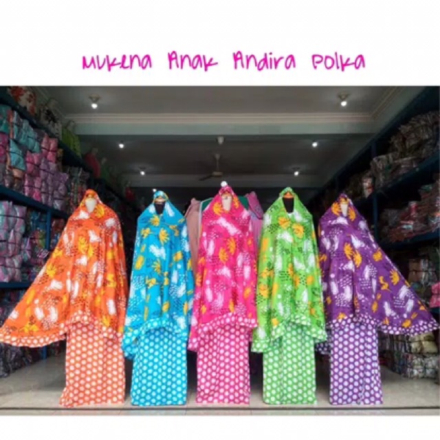 MUKENA ANAK RANDOM MIX MOTIF