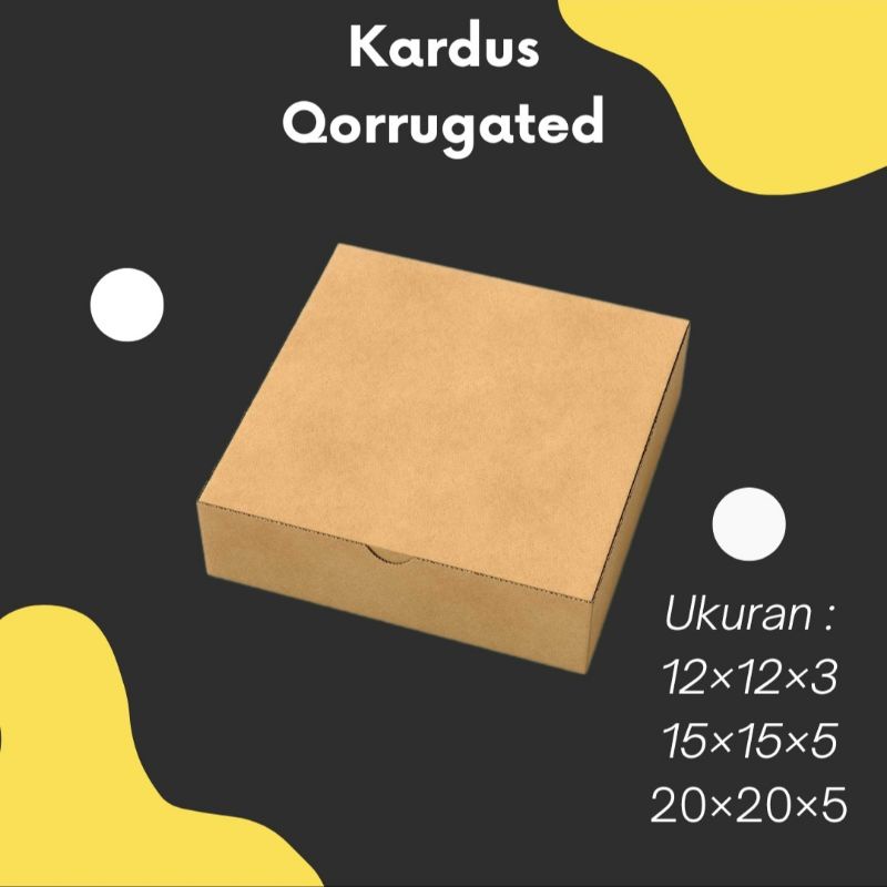 KARDUS QORRUGATED | DIE CUT | KARDUS PACKING | BOX HAMPERS |  KARDUS BOX