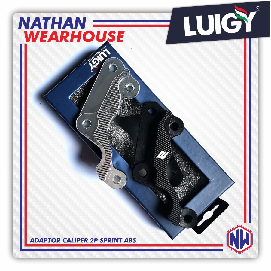 Adaptor Bracket Depan Caliper Kaliper 2P Sprint Primavera Iget ABS Luigy