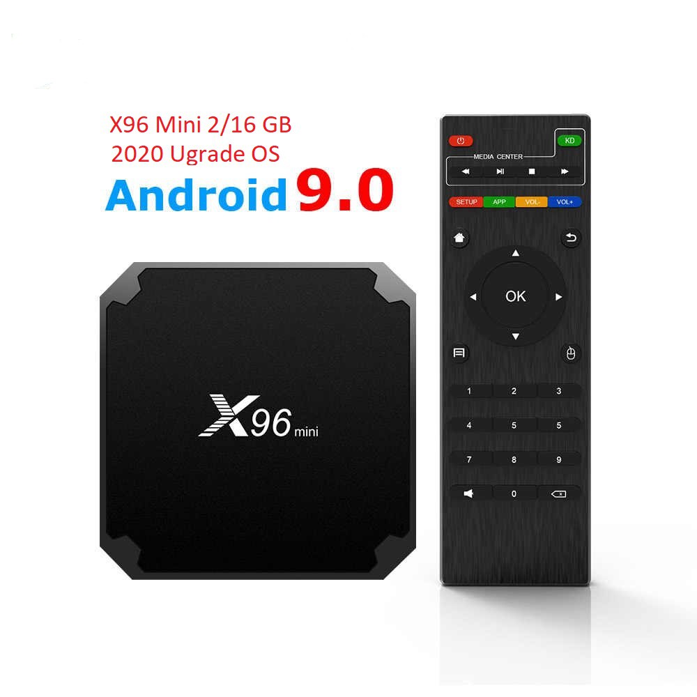 TJBOX X96 mini RAM 2GB ROM 16GB Android Tv Box New Android 9.0